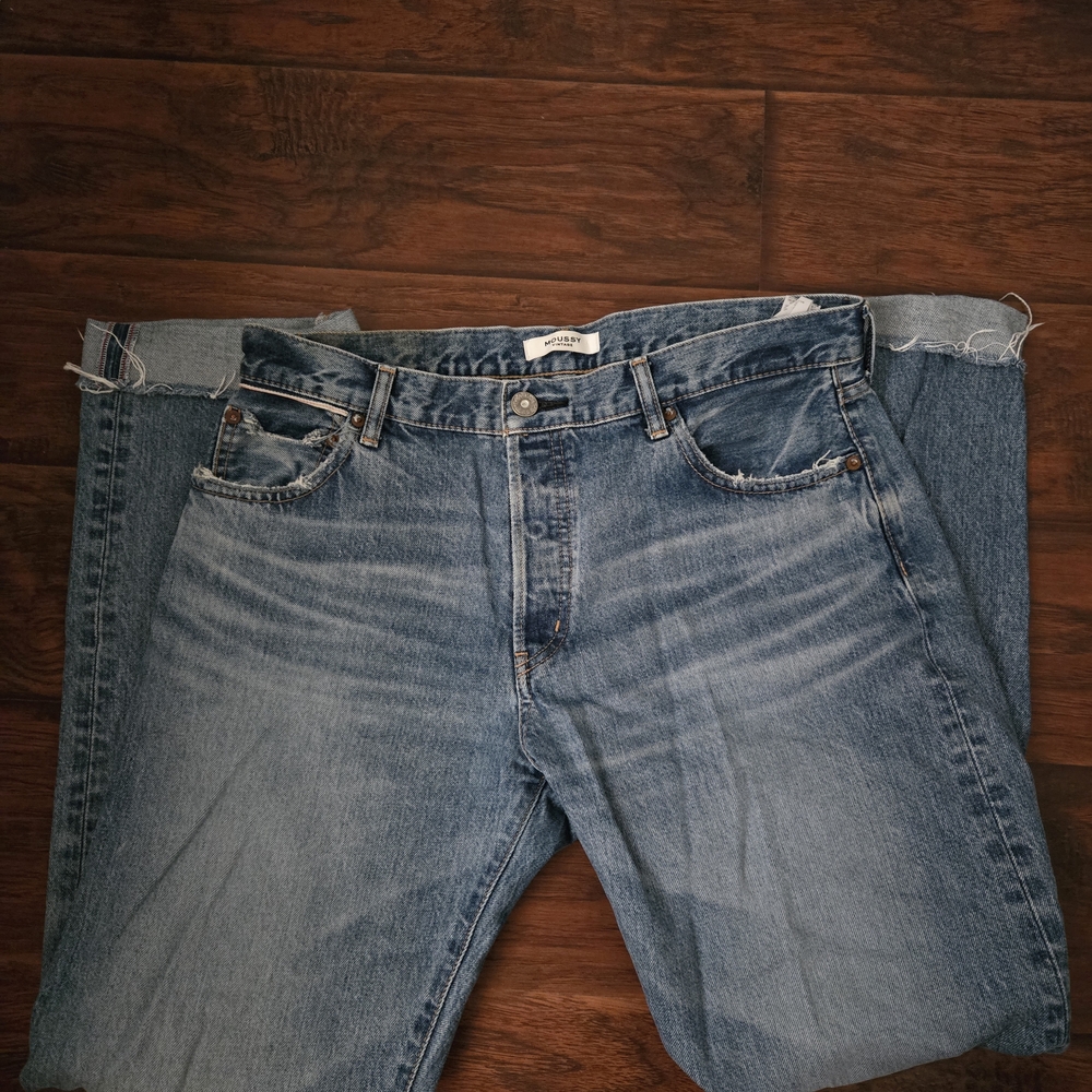 Moussy Vintage Light Blue Boyfriend Jeans Sz.30